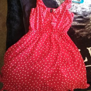 Polka dot dress h&m